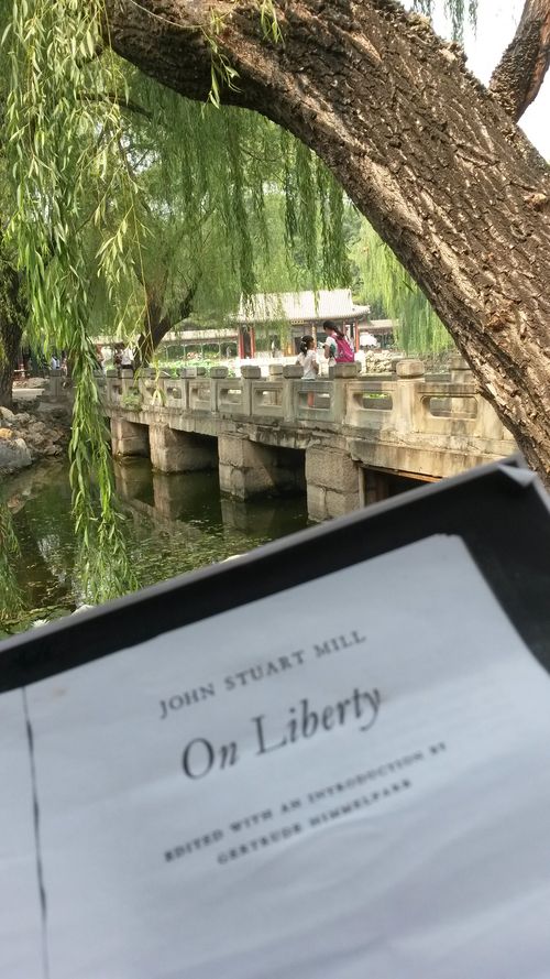 Reading on liberty in beijing
