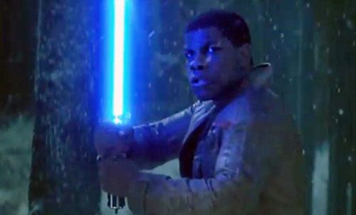 Finn lightsaber